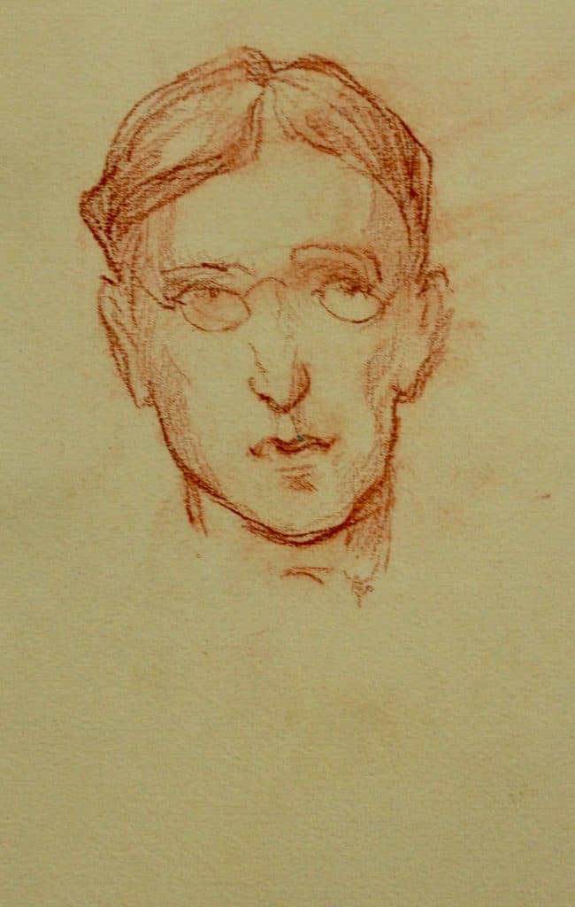Sketch of unnamed person